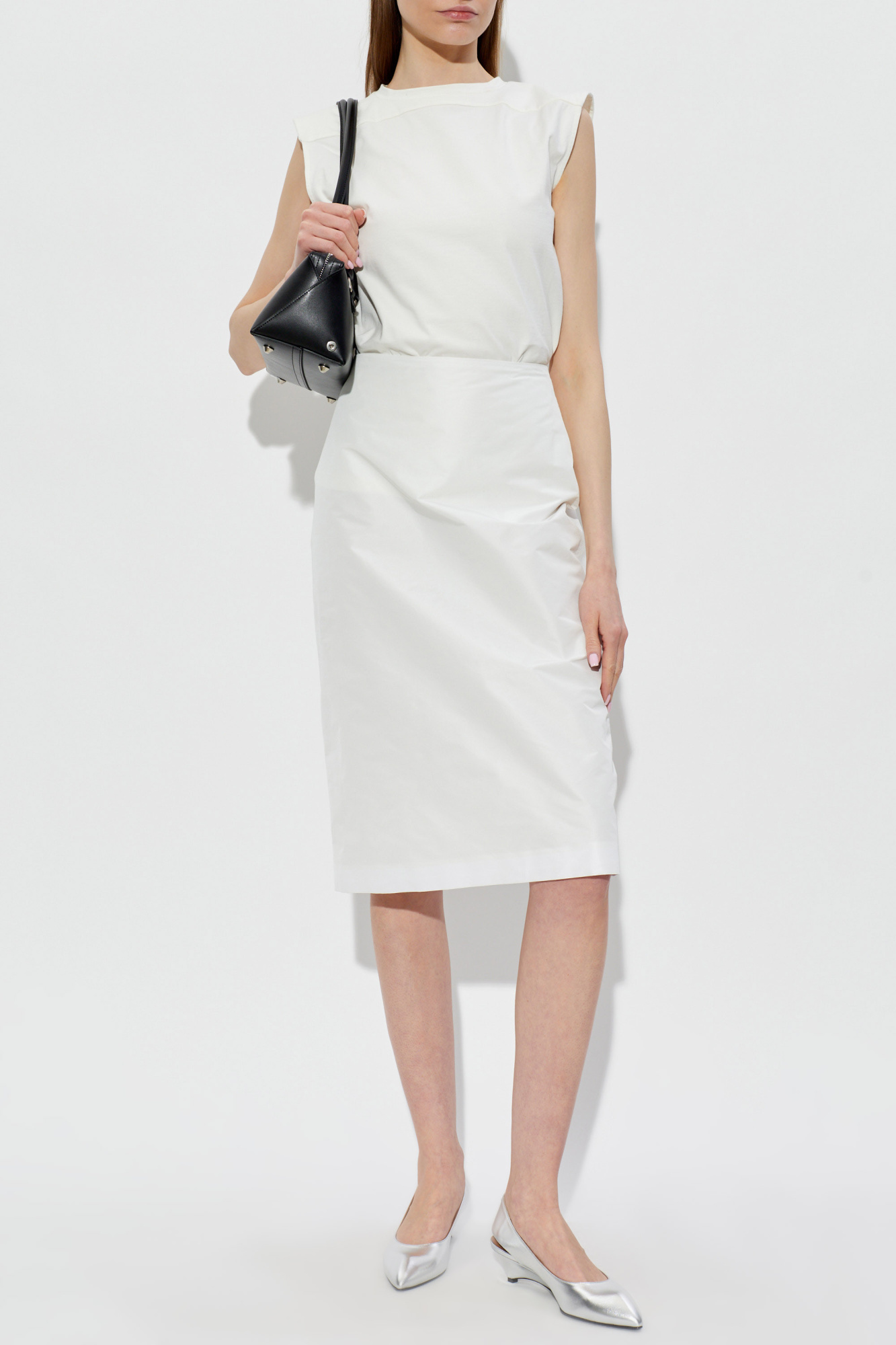 White Cotton top JIL SANDER - Vitkac Canada
